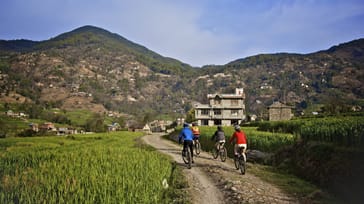 Mountainbiking i Nepal