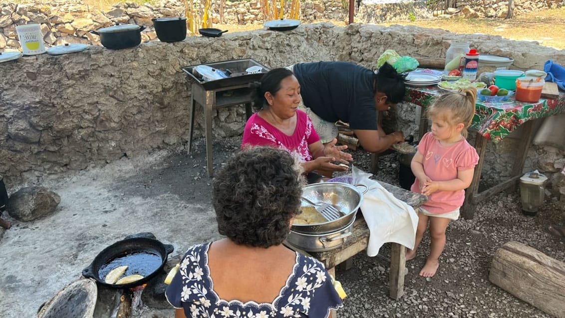 Madlavning med lokale i Mérida, Mexico